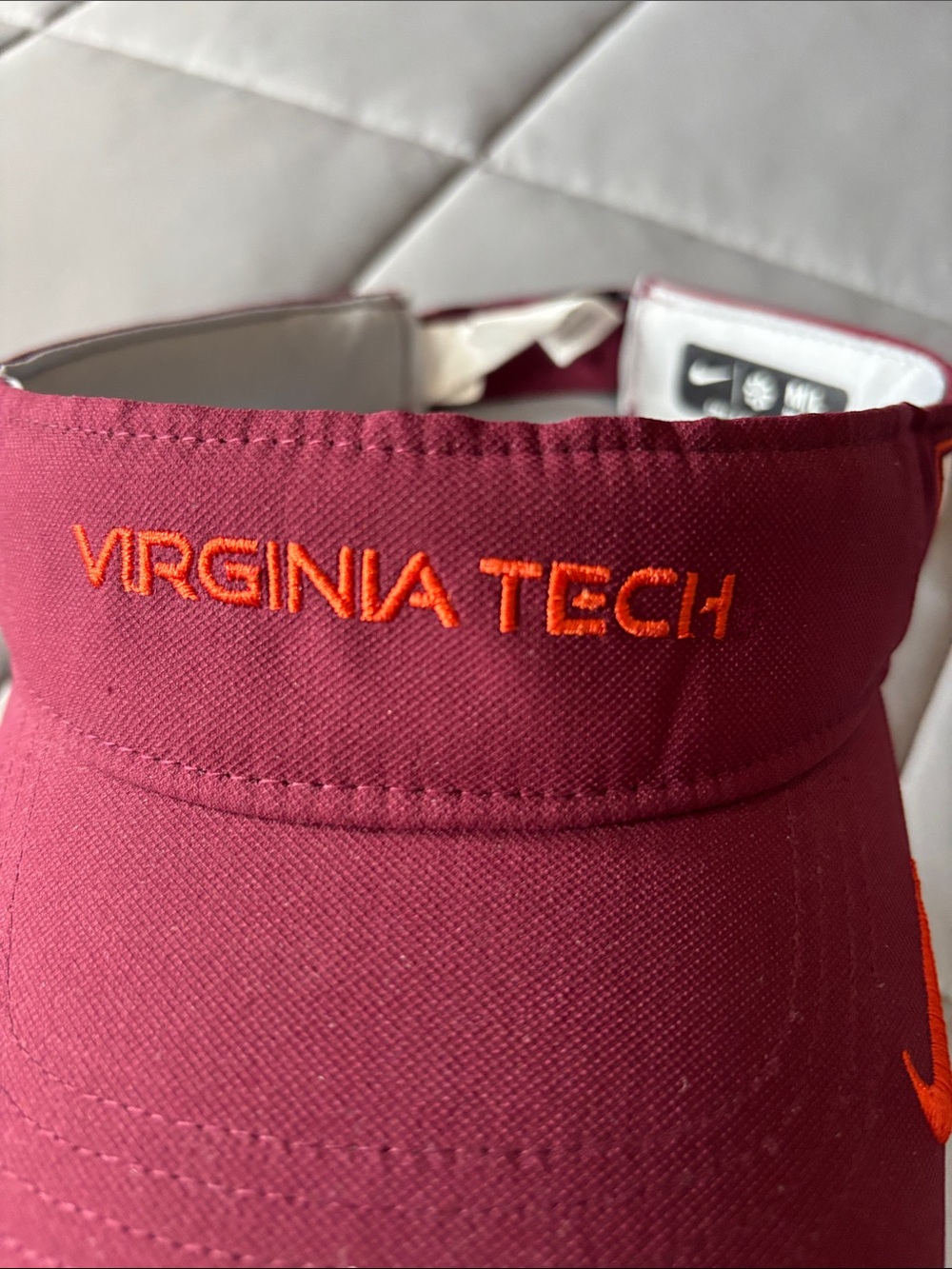 Virginia tech visor - Picture 2 of 6